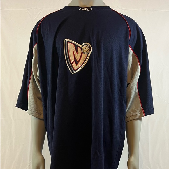 Reebok New Jersey Nets Warm Up Shooting Shirt Size 3XL
